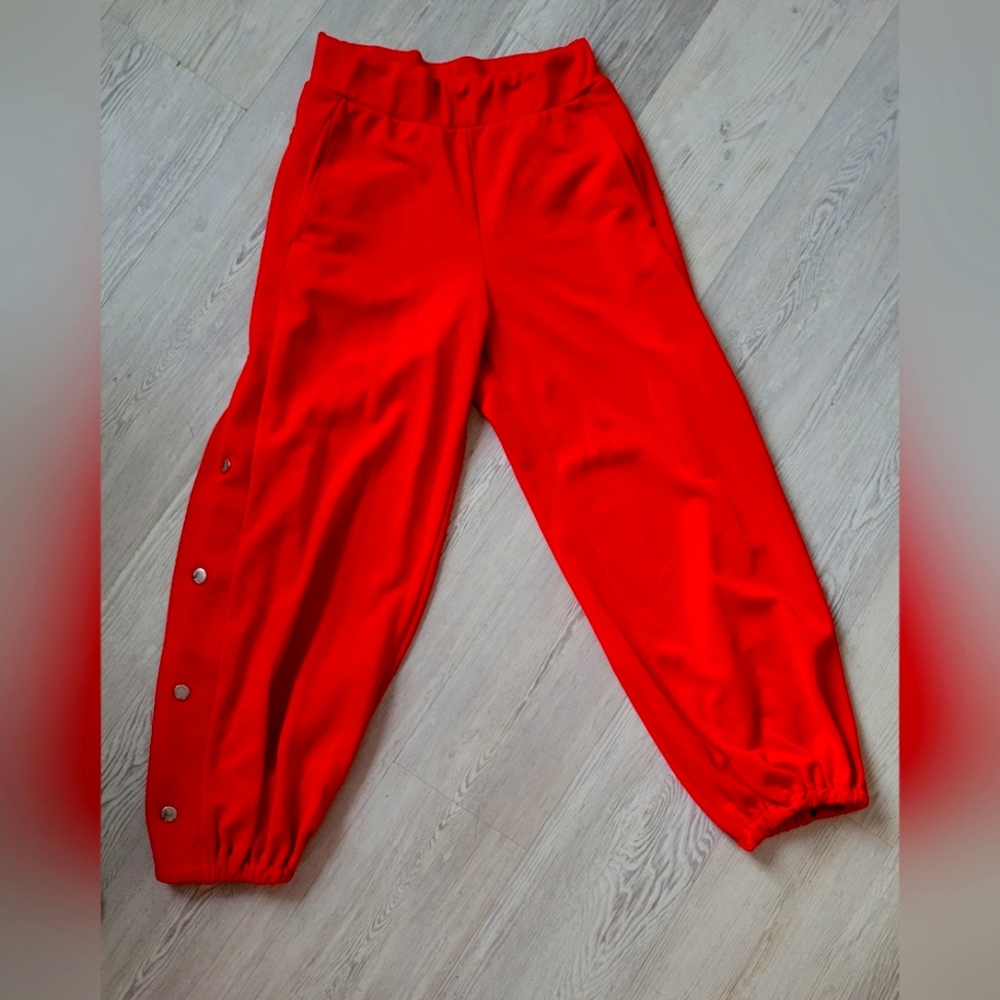 Beautiful Cheap Monday Bright Red Trousers